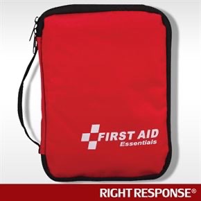 Red Soft Side - Zippered Bag